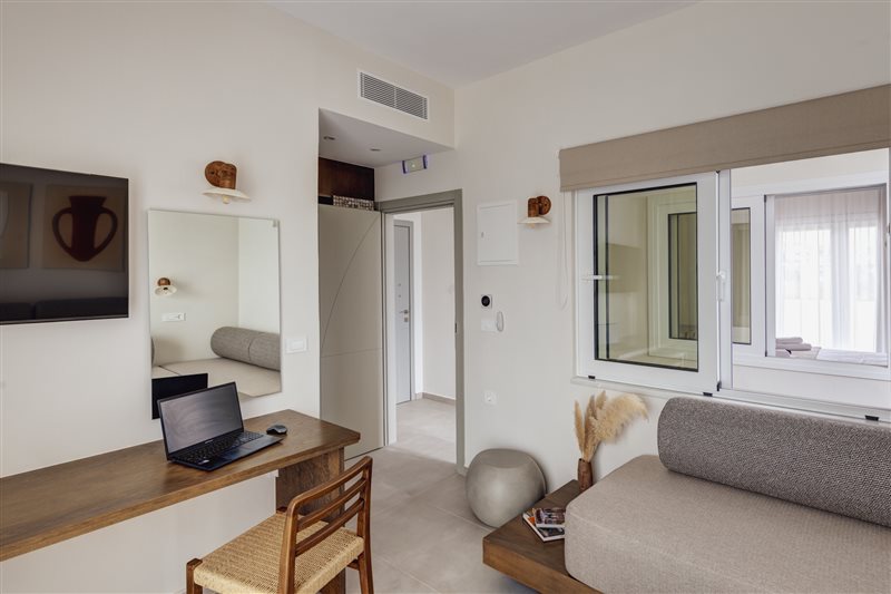 Two-Bedroom Family Suite with Sea & Garden View at Armia Experience Hotel, Vári, Sýros